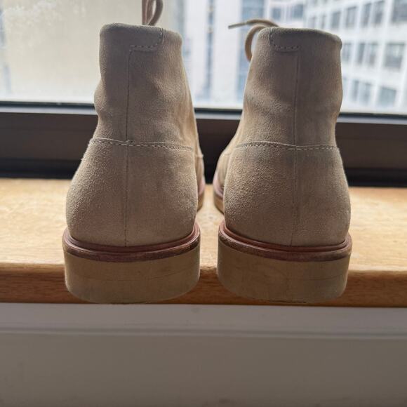 A.P.C. Suede Chukka Desert Boots Men’s Size EU 44 US 11 APC Beige Camel Tan - Picture 10 of 11